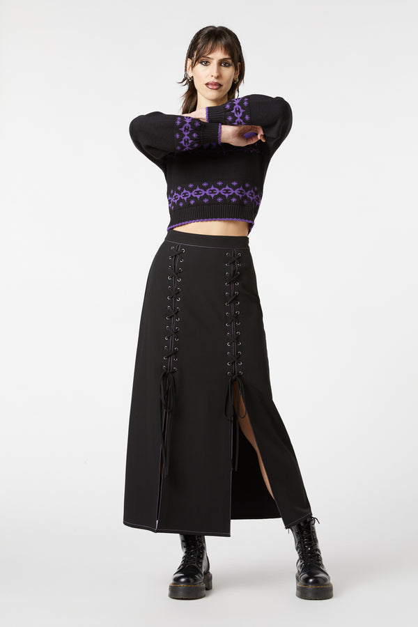black