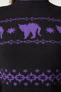 Dangerfield - You're Mad Knit Jumper - black