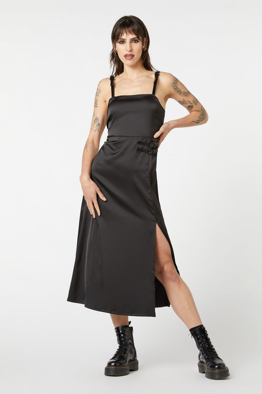 Dangerfield - Birth Chart Midi Dress - black