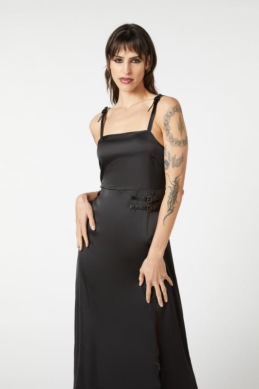 Dangerfield - Birth Chart Midi Dress - black