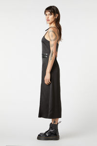 Dangerfield - Birth Chart Midi Dress - black