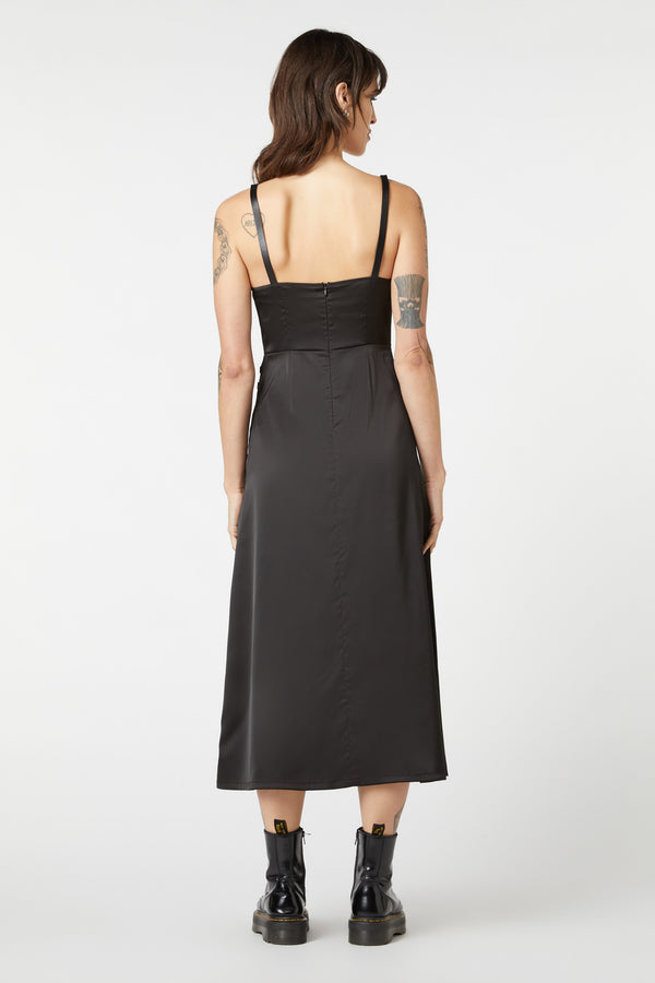 Dangerfield - Birth Chart Midi Dress - black