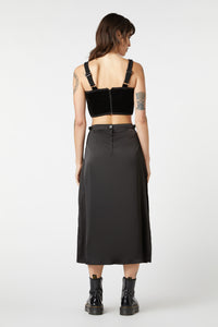 Dangerfield - 10Th House Velvet Corset - black