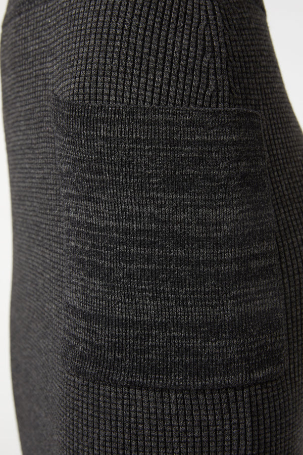 Dangerfield - Moon Sign Knit Skirt - charcoal