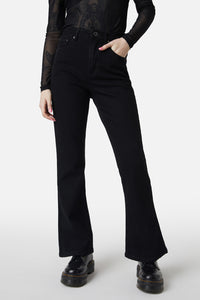 Dangerfield - Flare Danger Jeans - black
