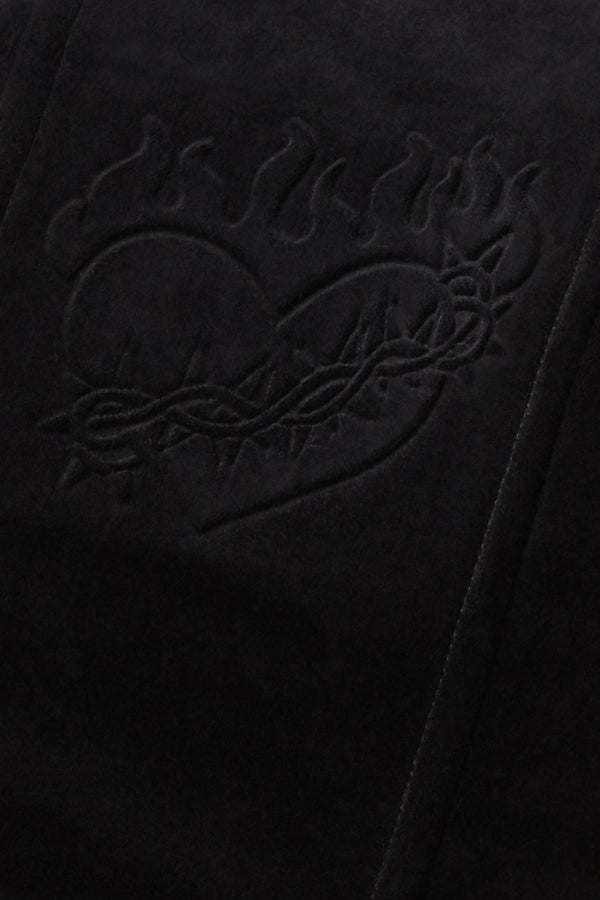 Dangerfield - Curve Knave Of Hearts Corset - black