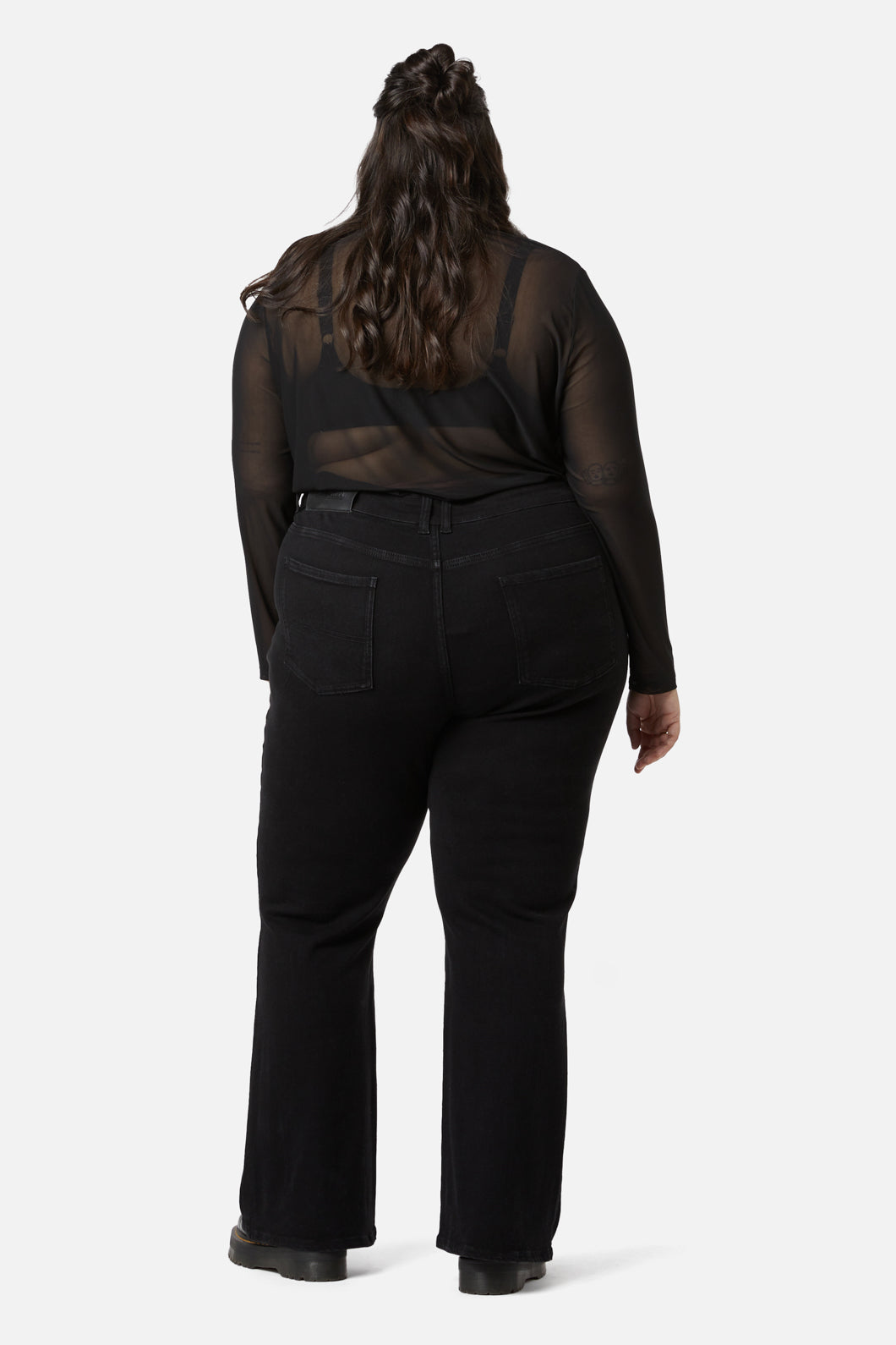 Dangerfield - Lilith Curve Flare Jeans - black