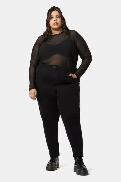 Dangerfield - Eve Curve Skinny Jeans - black
