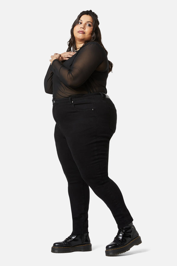 Dangerfield - Eve Curve Skinny Jeans - black