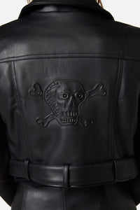 Dangerfield - Ornate Metal Pu Vest - black