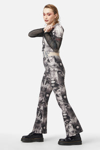 Dangerfield - Blackfriars Flare Pant - black