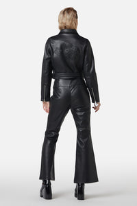 Dangerfield - Ornate Metal Pu Jacket - black