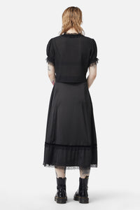 Dangerfield - Time Passing Romantic Lace Blouse - black