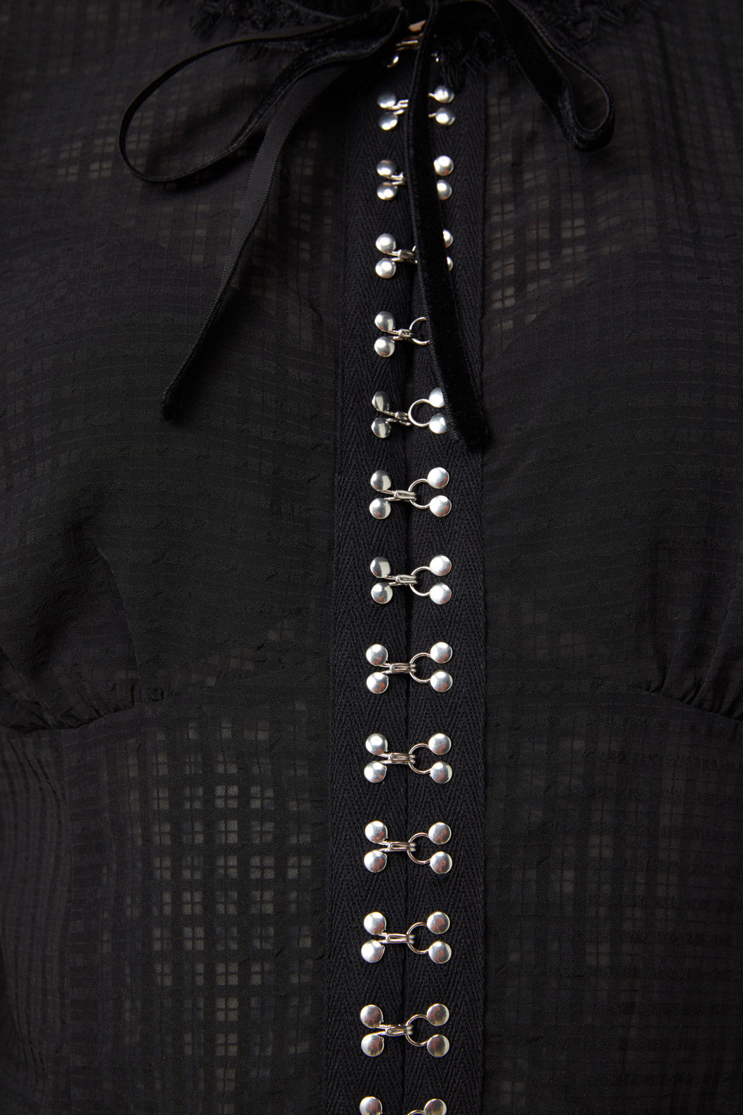 Dangerfield - Time Passing Romantic Lace Blouse - black