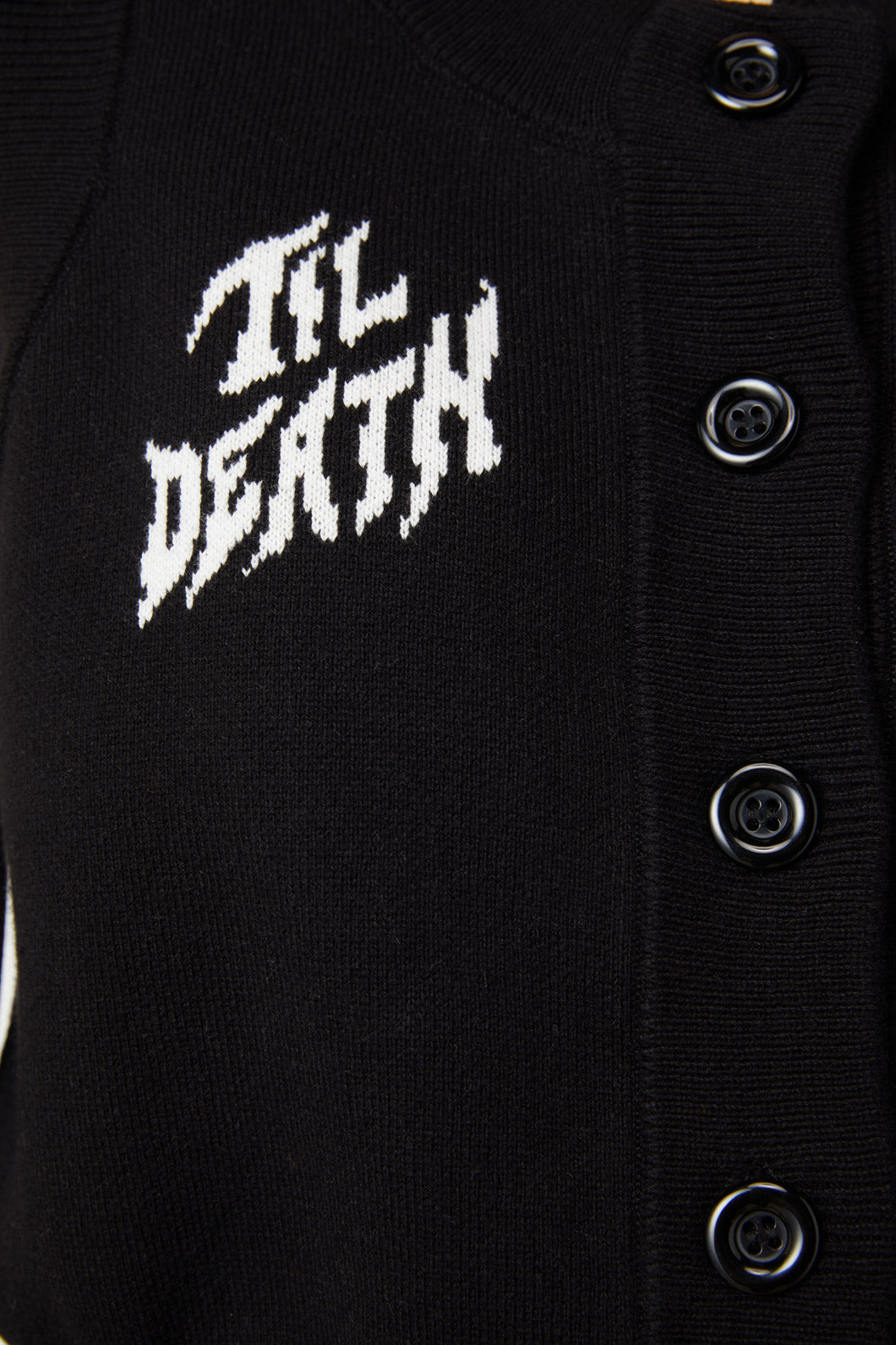 Dangerfield - Til Death Button Vest - black