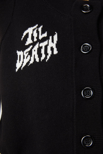 Dangerfield - Til Death Button Vest - black