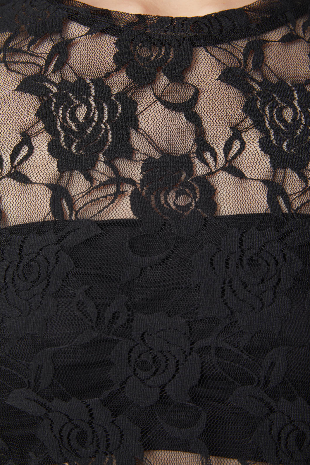 Dangerfield - The Manor Lace Top - black