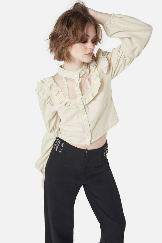 Dangerfield - Maidservant Blouse - cream
