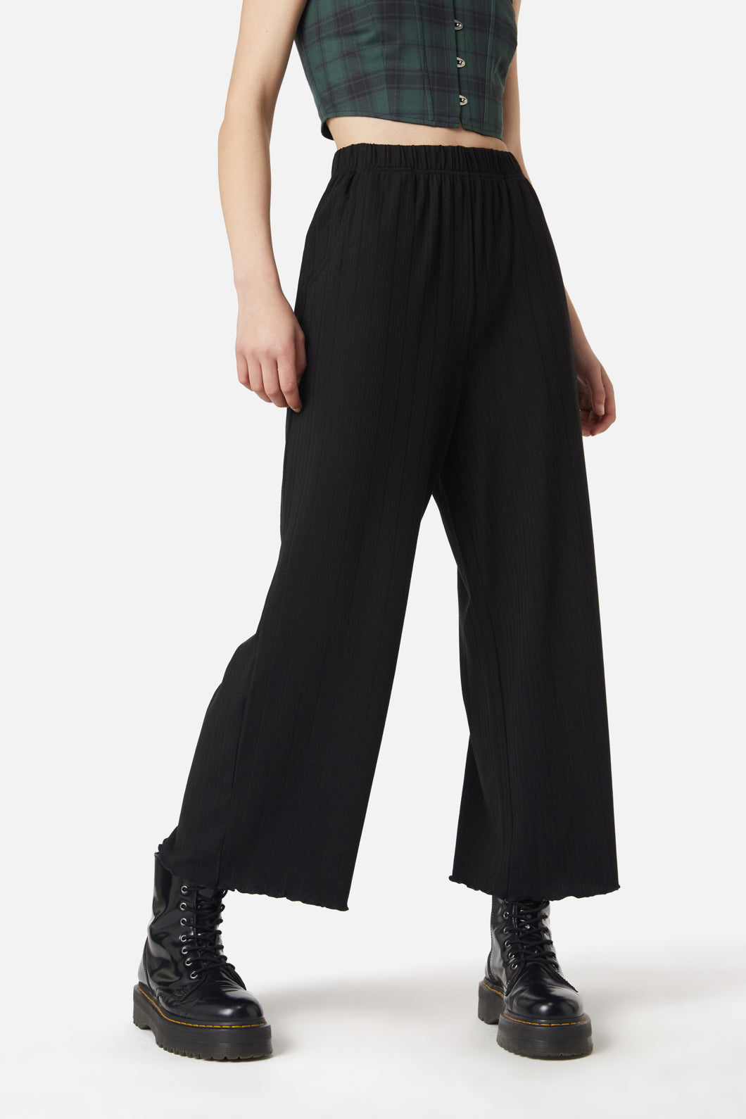 Dangerfield - Maidservant Jersey Culotte - black
