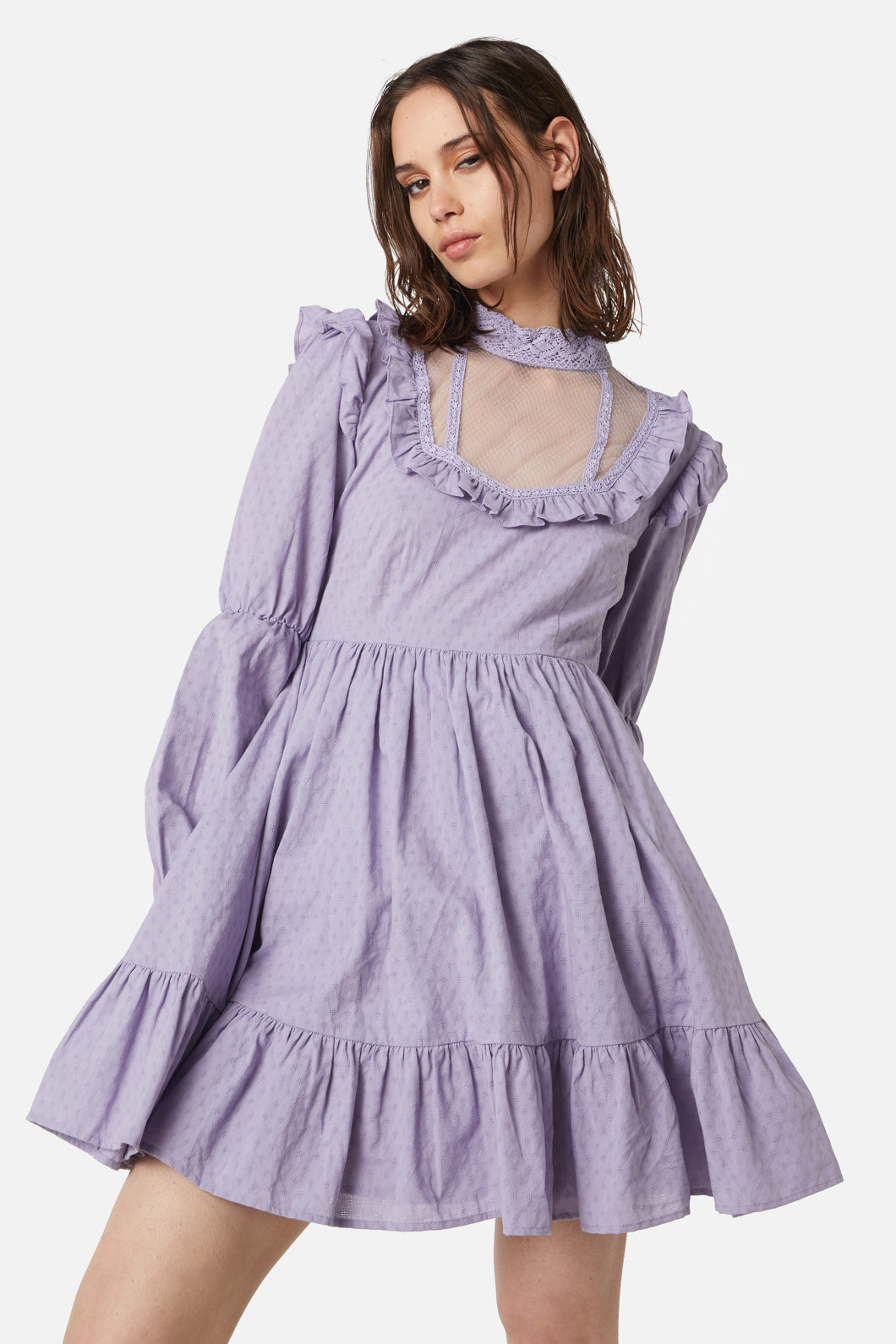 Dangerfield - Maidservant Dress - lilac