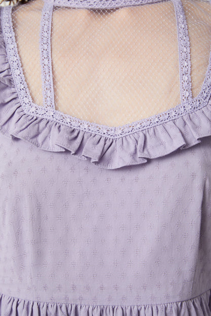 Dangerfield - Maidservant Dress - lilac