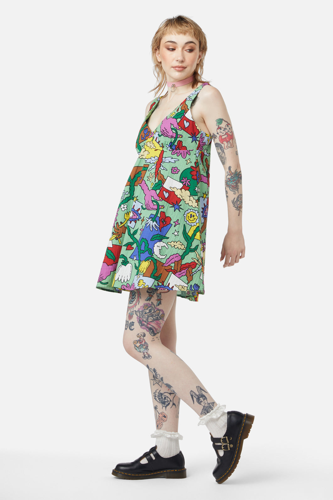 Dangerfield - I Spy Dress - multi