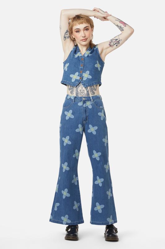 Dangerfield - Daisy Do Jean - blue