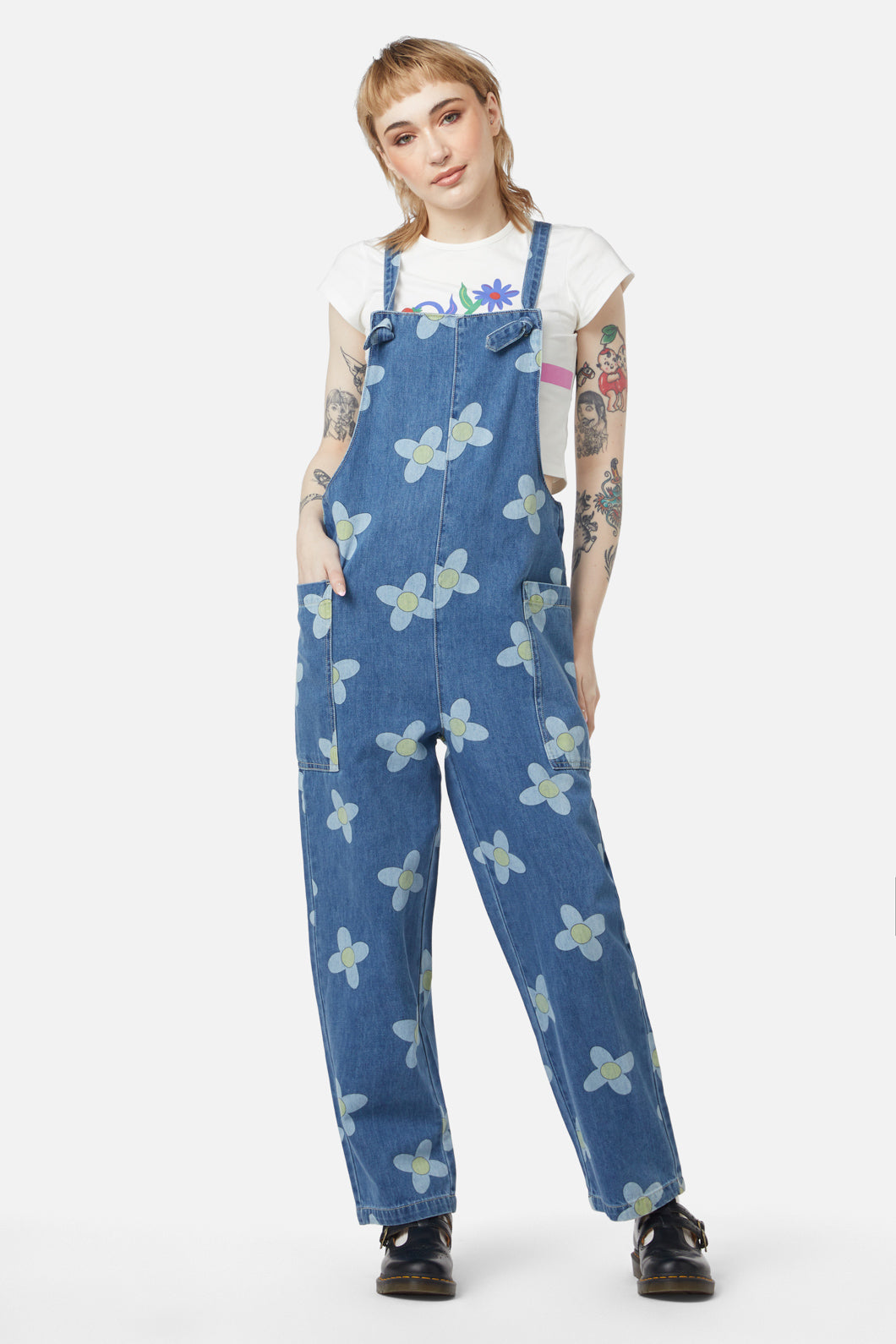 Dangerfield - Daisy Do Overall - blue