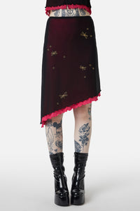 Dangerfield - Dragonfly Skirt - black-pink