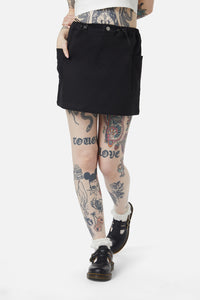 Dangerfield - Pond Cargo Skirt - black