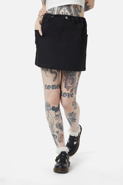 Dangerfield - Pond Cargo Skirt - black