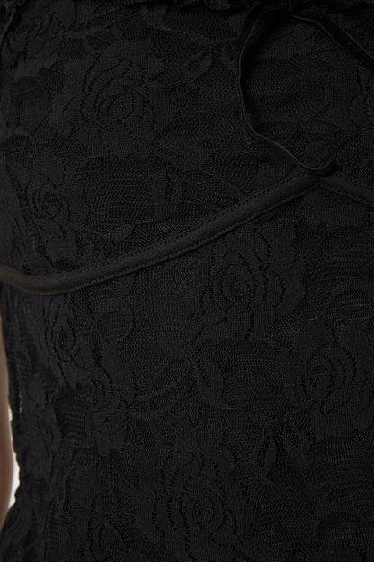 Dangerfield - The Manor Lace Tank - black