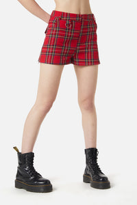Dangerfield - Blood Moon Shorts - red