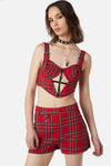 Dangerfield - Blood Moon Corset - red