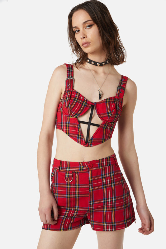Dangerfield - Blood Moon Corset - red
