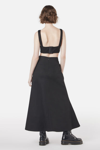 Dangerfield - Industrial Hybrid Strap Skirt - black