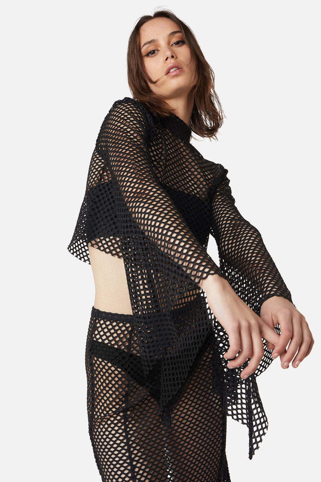 Dangerfield - Industrial Hybrid Mesh Top - black