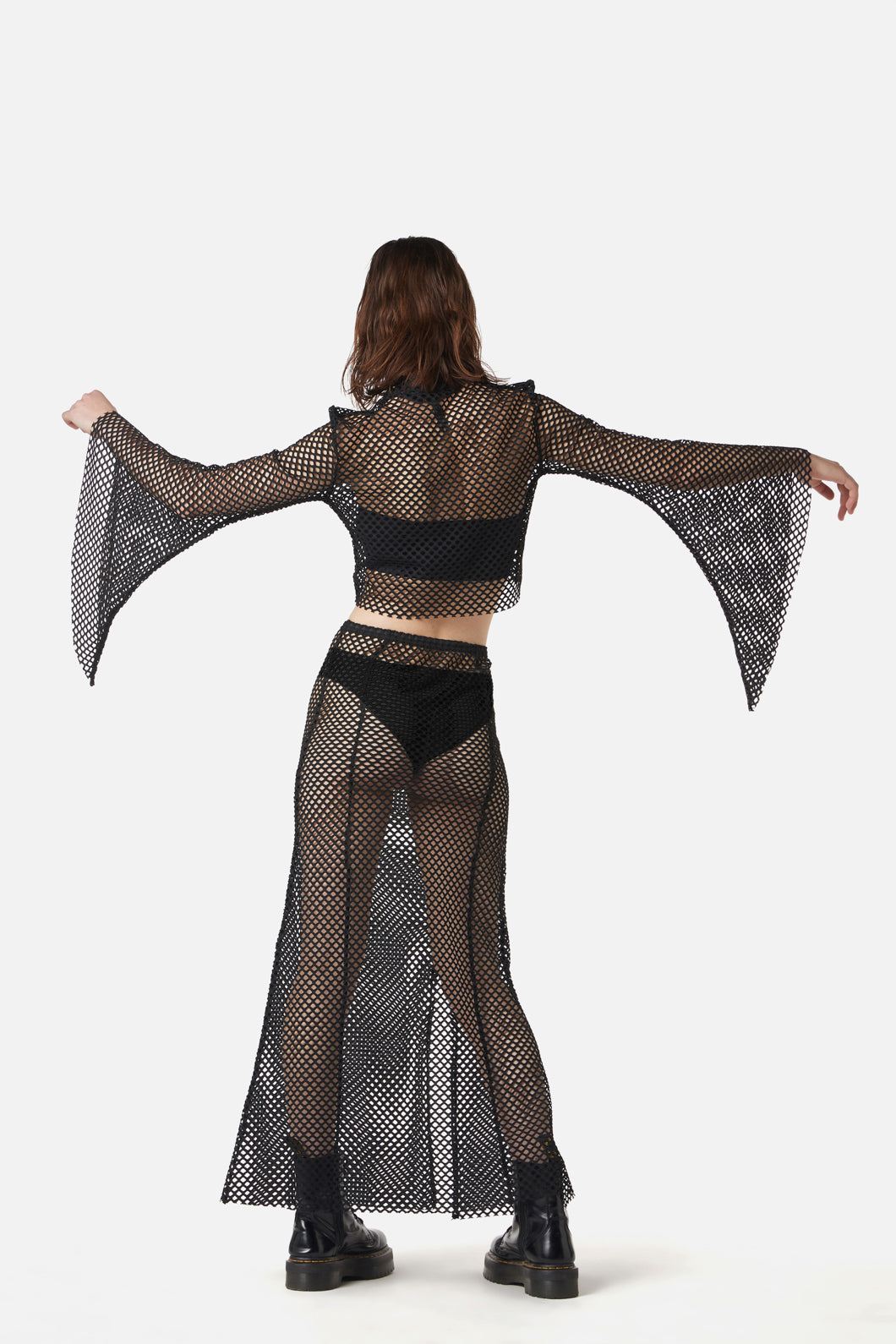 Dangerfield - Industrial Hybrid Mesh Top - black