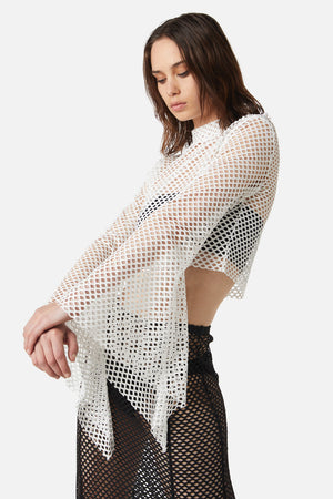 Dangerfield - Industrial Hybrid Mesh Top - white