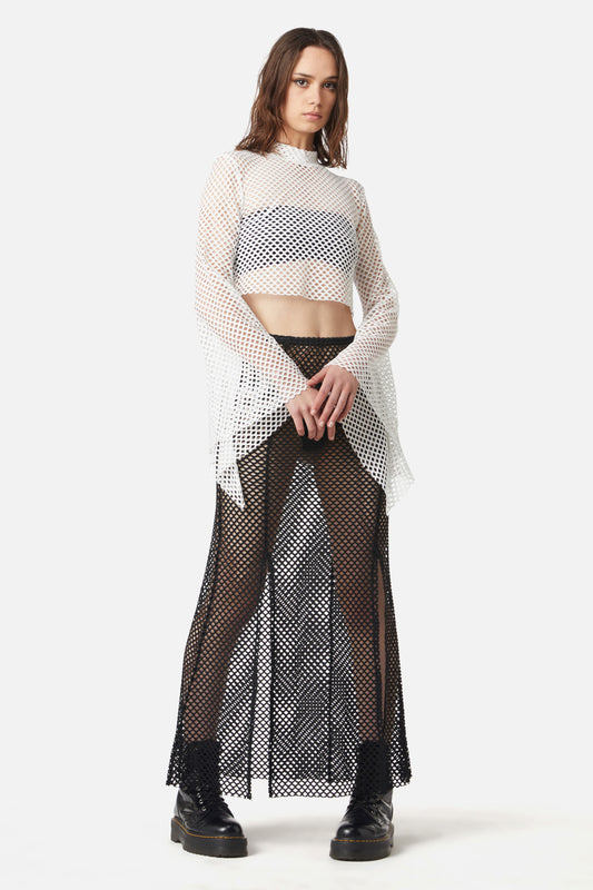Dangerfield - Industrial Hybrid Mesh Top - white