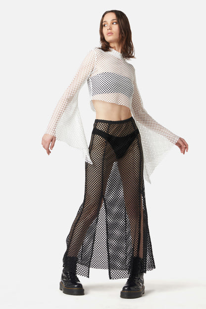 Dangerfield - Industrial Hybrid Mesh Top - white