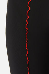 Dangerfield - Manic Mesh Babylock Pants - black-red