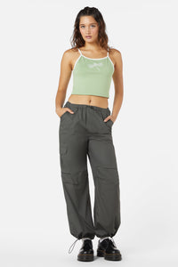 Dangerfield - Fern Cargo Pant - charcoal