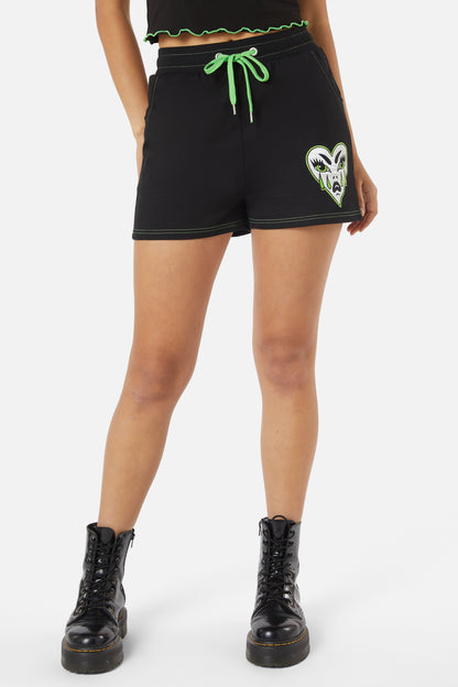 Dangerfield - Cry Baby Cotton Shorts - black