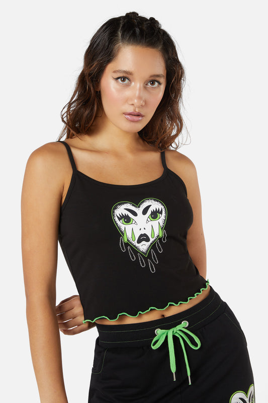 Dangerfield - Cry Baby Singlet - black