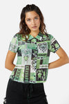 Dangerfield - Cry Baby Mesh Blouse - multi