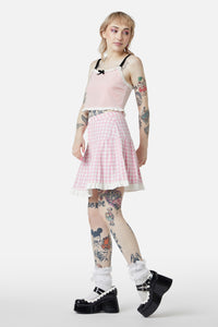 Dangerfield - Ammabelle Velvet Tank - pink