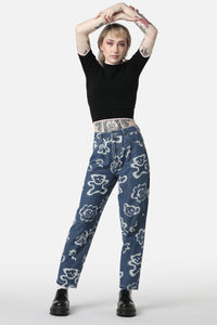 Dangerfield - White Out Denim Jeans - denim-blue