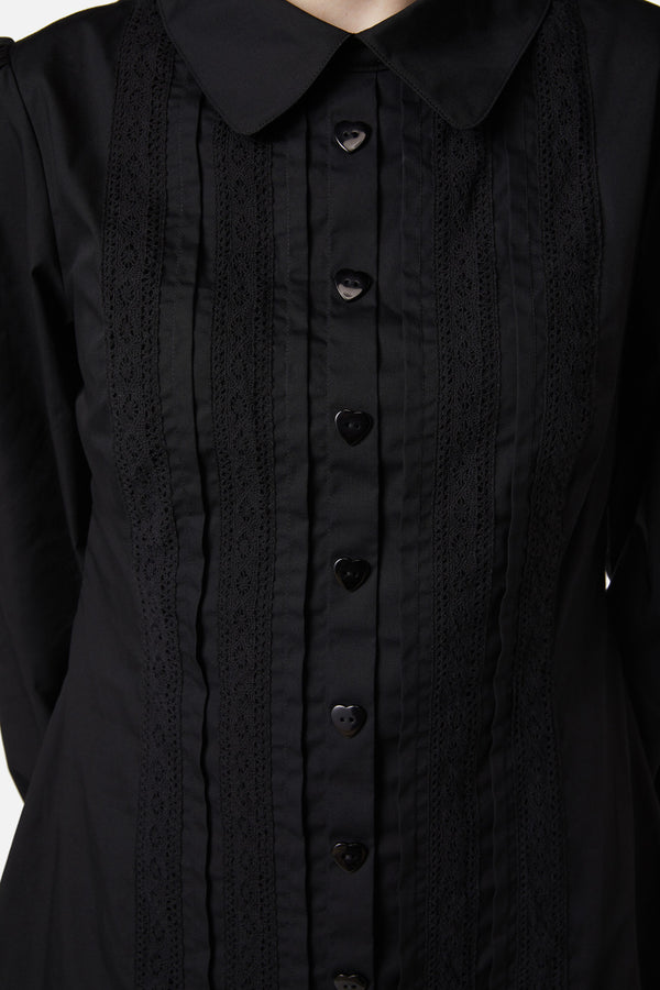Dangerfield - Ammabelles Collar Dress - black