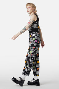Dangerfield - Chess At Picnic Pants - black